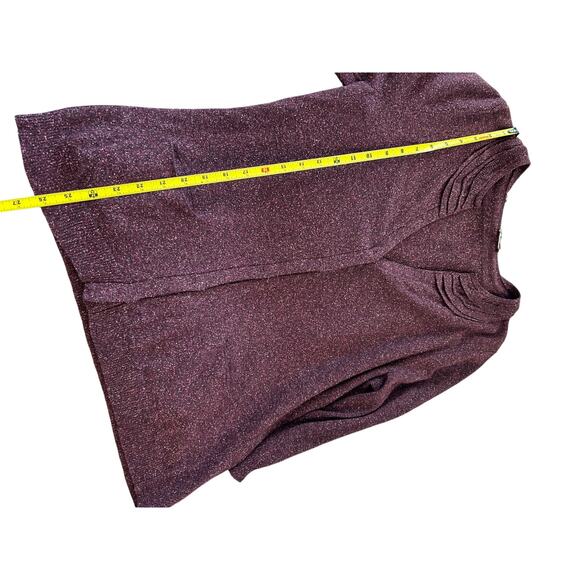 J.Jill Cardigan Silk Wool Blend Button Front Size L Fall Winter Preppy - Picture 7 of 7